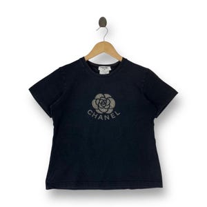 Chanel Logo T Shirt - Etsy