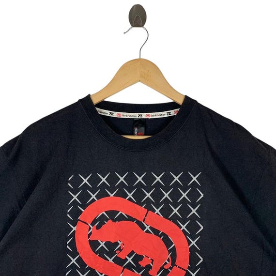 ECKO FUNCTION centre printed Black tees - image 2