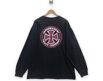 Cru!! Camiseta com logotipo grande do skate da Independent Truck Company