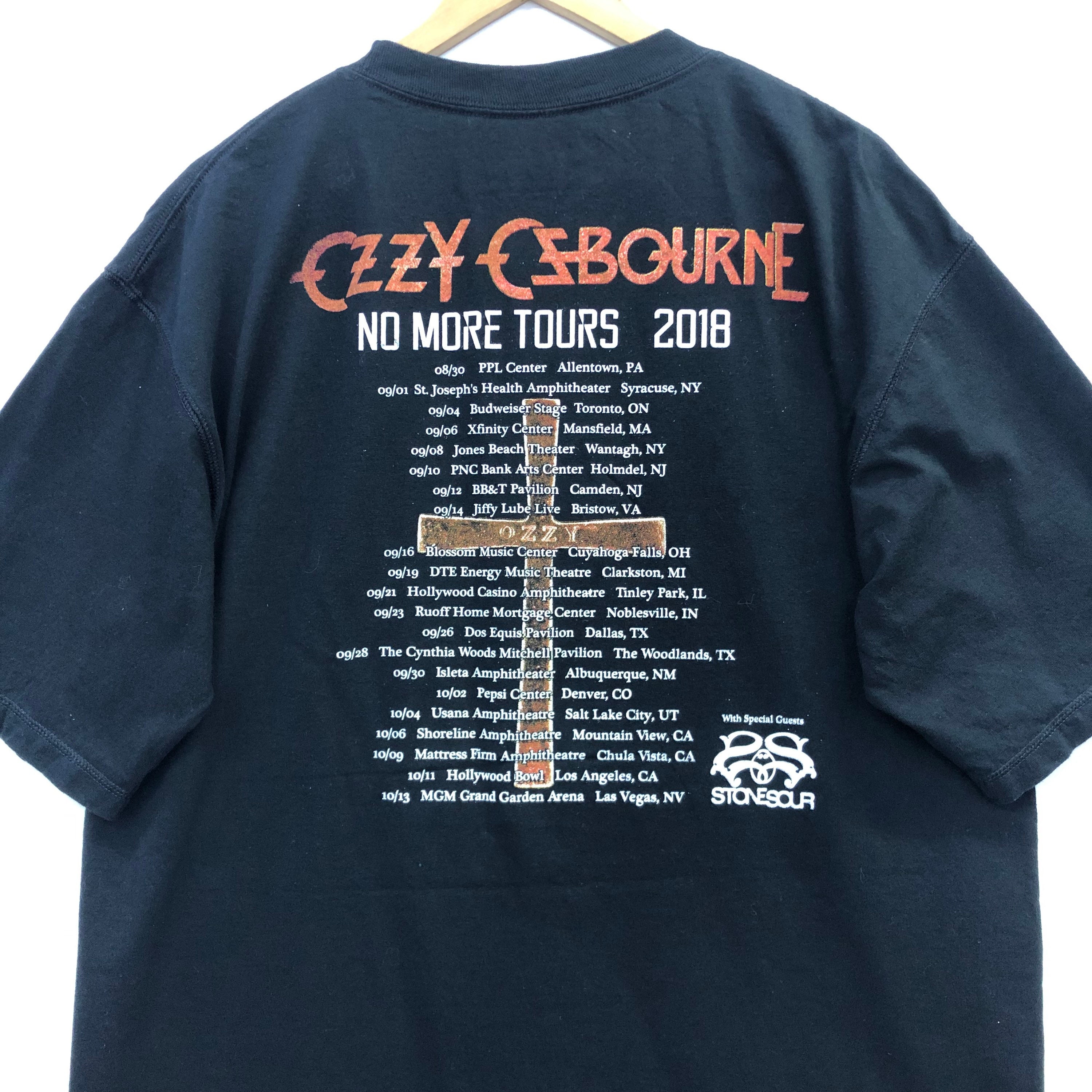 Rare!! Ozzy Osbourne No More Tour 2018 T-shirt - Etsy