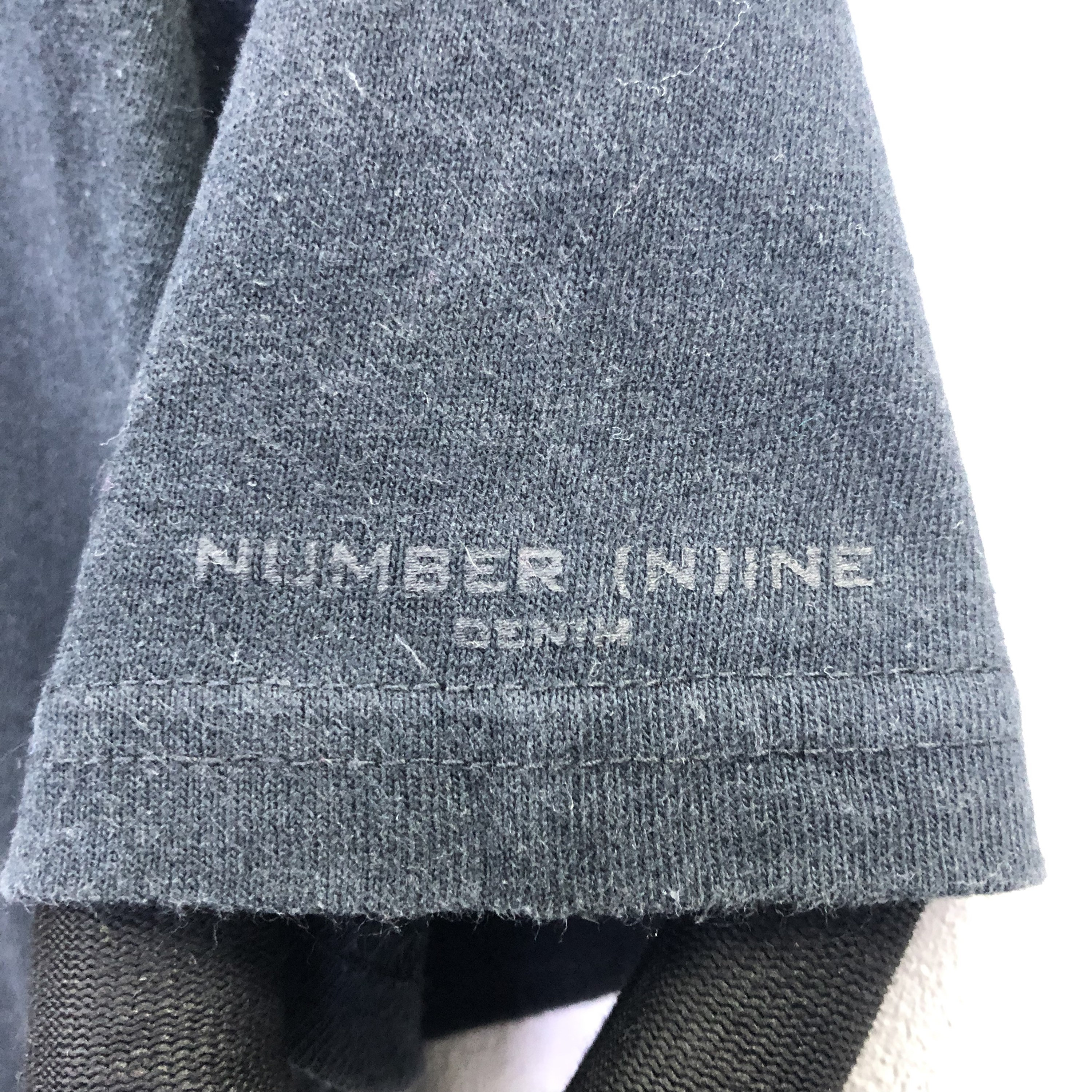 Rare!! NUMBER NINE Spell Out T-shirt - Etsy