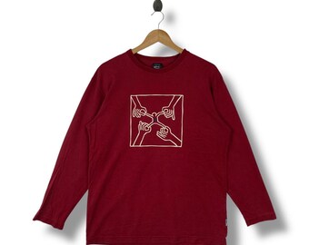 Camiseta vintage de manga larga con estampado pop art de KEITH HARING