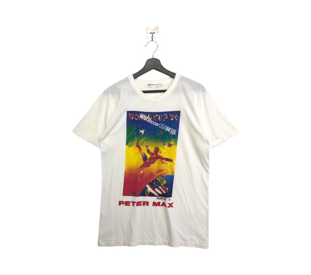 World Cup 94 Tシャツ ピーター・マックス イラスト版 - メルカリ