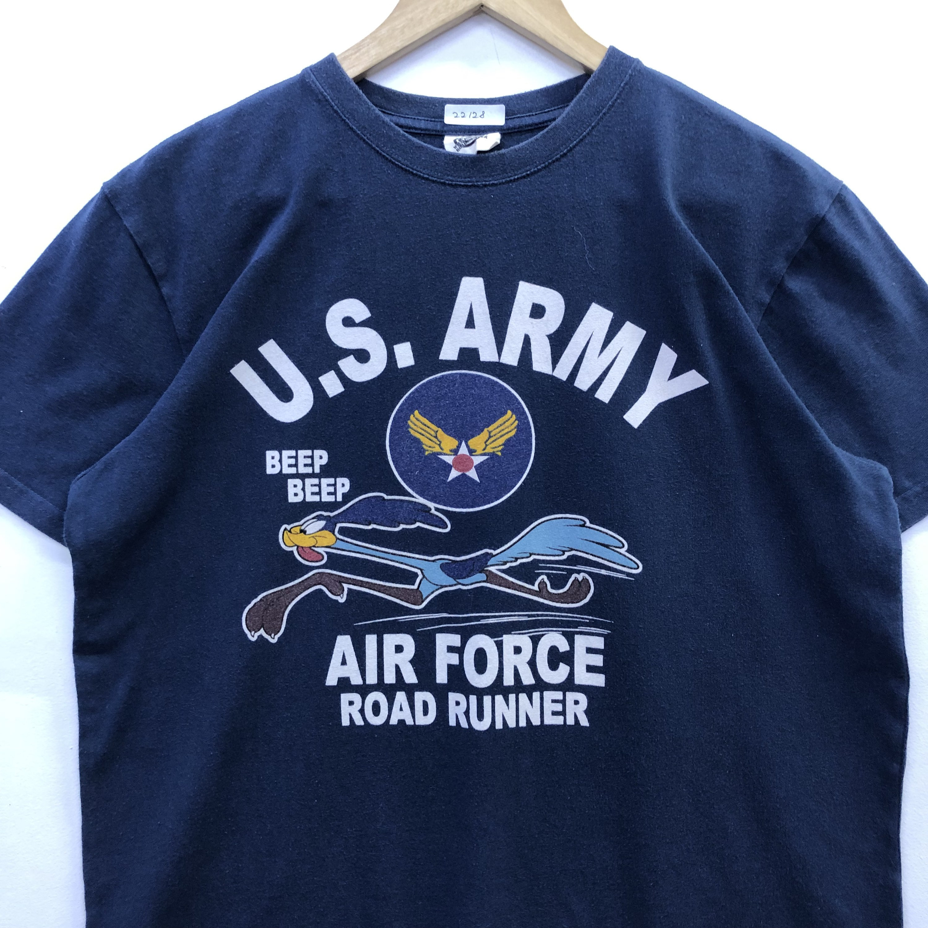 Vintage US Army Air Force Road Runner T-shirt - Etsy