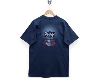 Phish Japan Tour June 2000 Vintage Band T-shirt