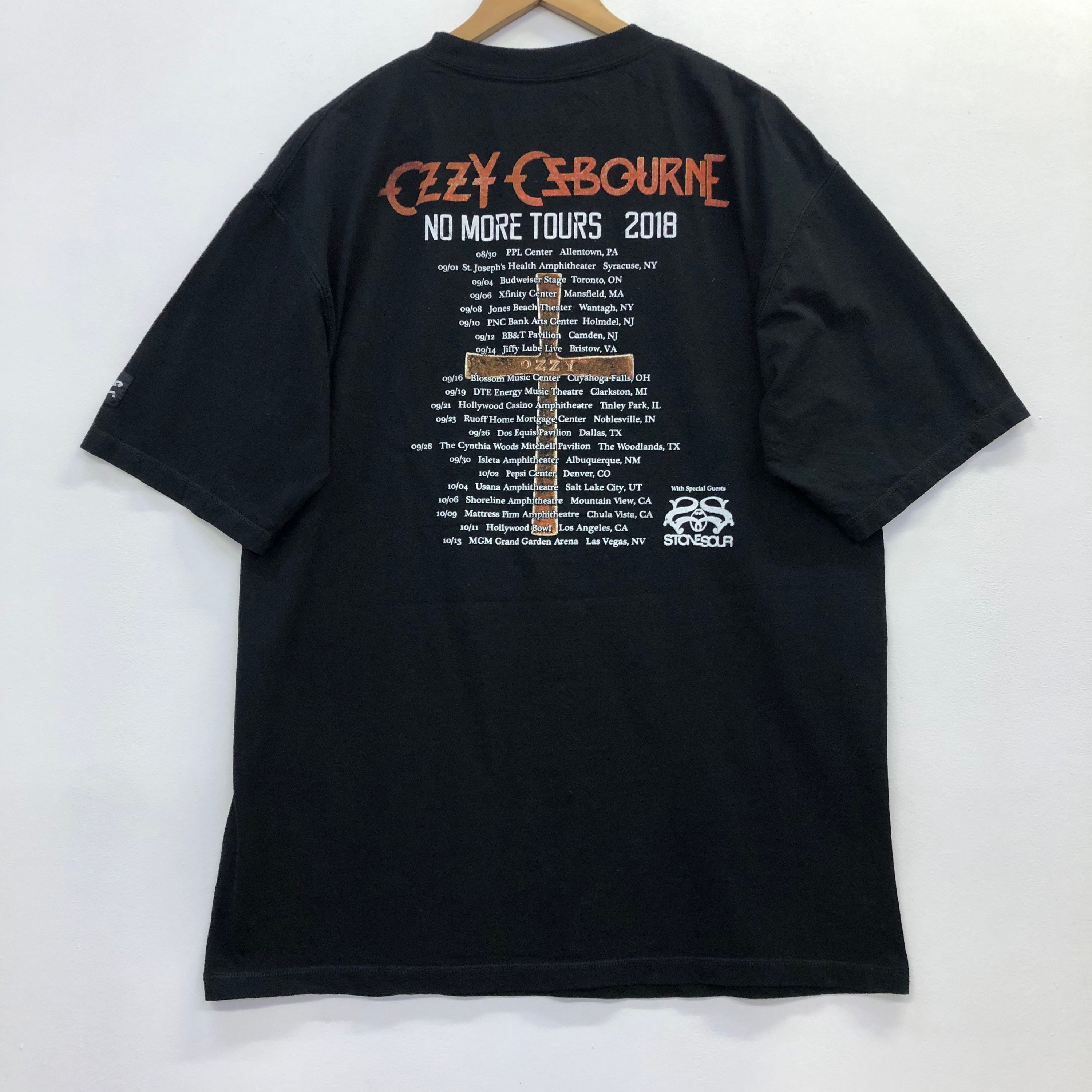 Rare!! Ozzy Osbourne No More Tour 2018 T-shirt - Etsy