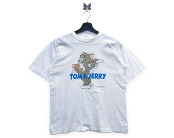 Rare!! T-shirt vintage Tom & Jerry Graphic