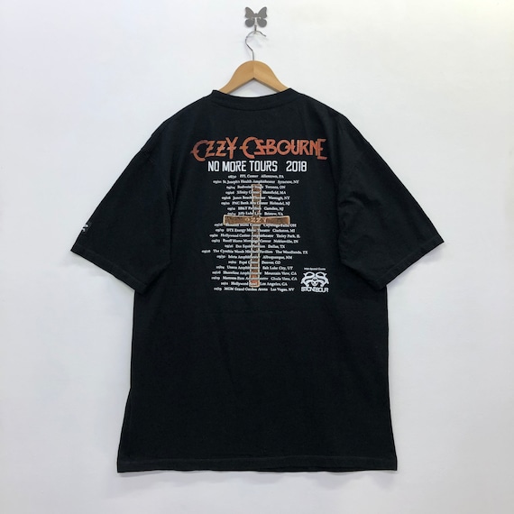 Rare!! Ozzy Osbourne No More Tour 2018 T-shirt - Etsy
