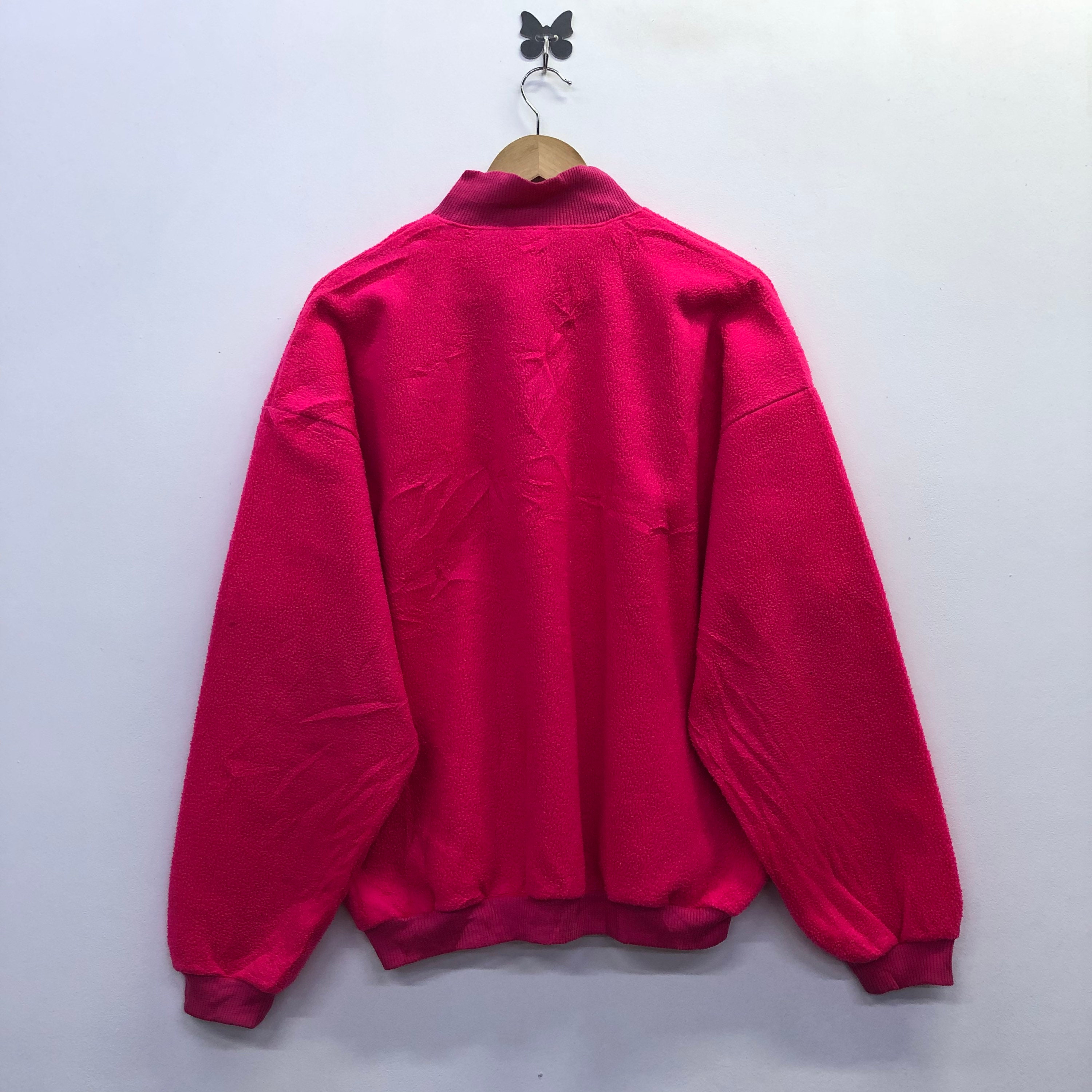 Rare] 80s Descente-made Adidas Half-Zip Knit