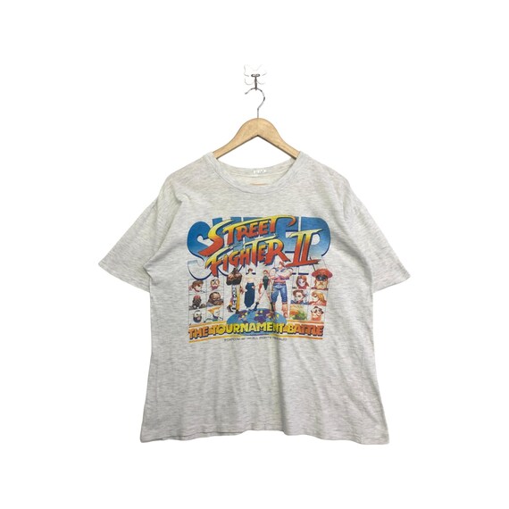 Rare!! Vintage 90s STREET FIGHTER 2 Capcom game tee - Gem