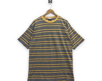 Rare!! Stussy Stripped T-shirt