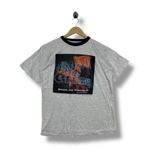 Vintage PANZER DRAGON 2 games printed tee