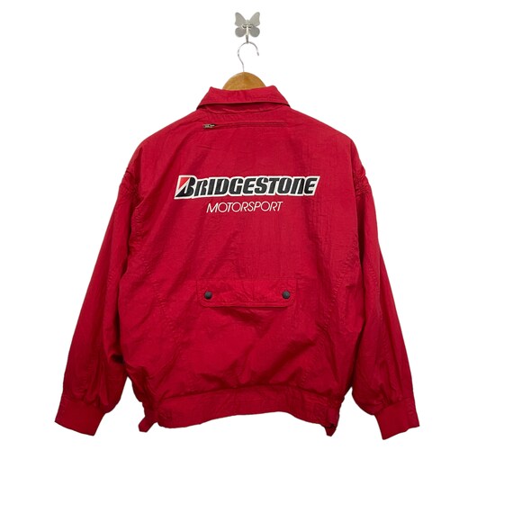 Rare!! Vintage BRIDGESTONE MOTORSPORT Racing jacket - Gem