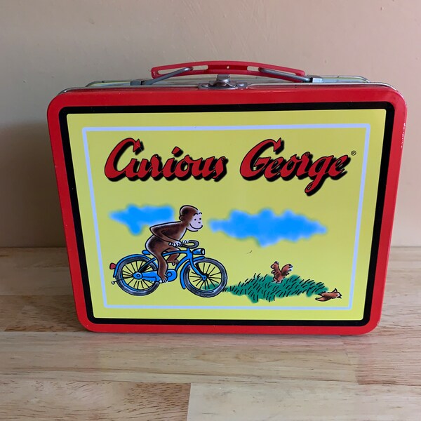 Curious George Lunch Box - Etsy