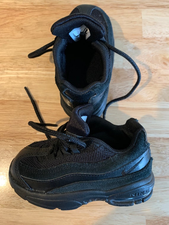 NIKI MAXAIR* Black Toddler Sneakers* US 6c - image 5
