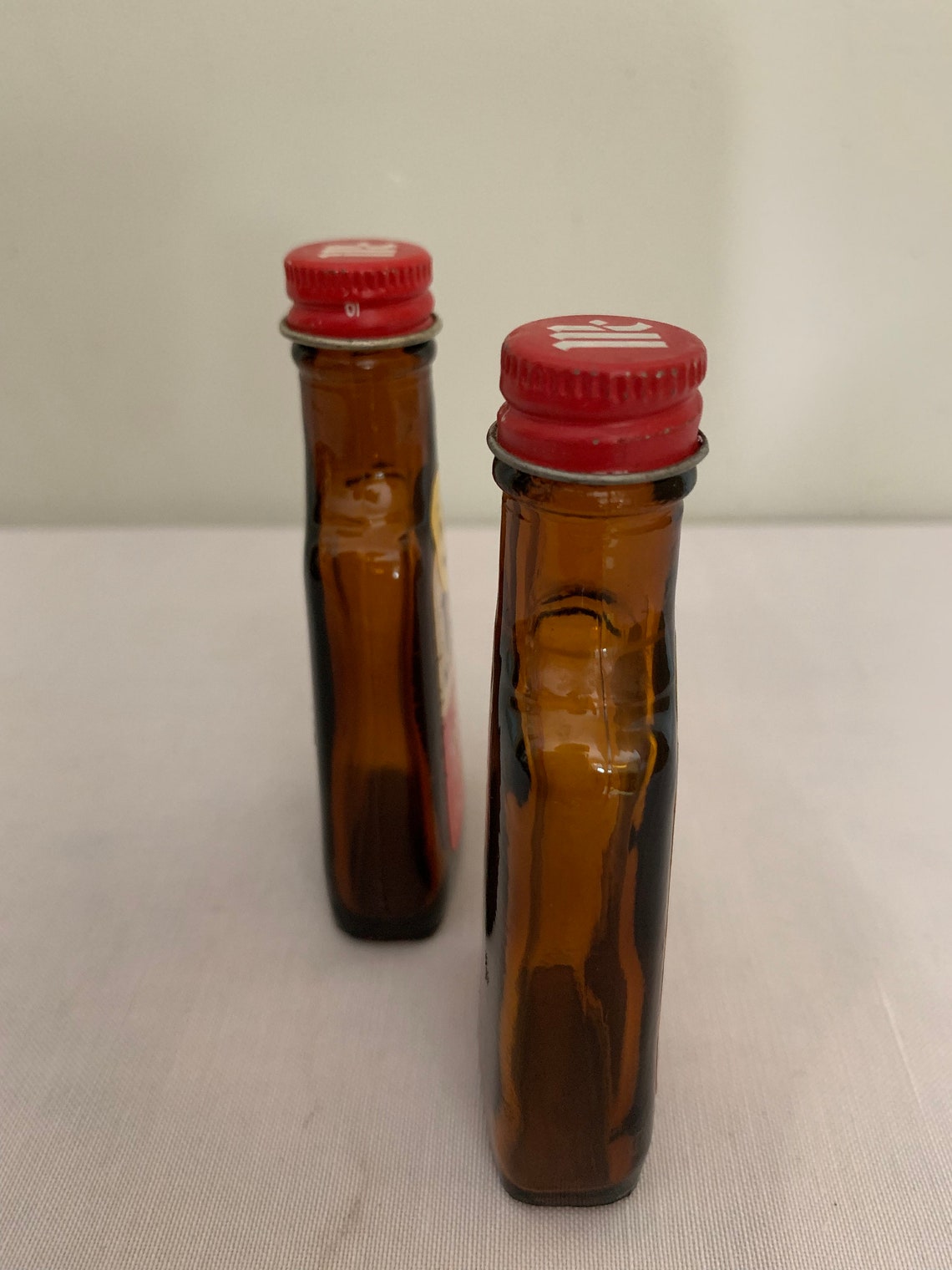 Vintage Pair of Mccormick Empty Extract Bottles Etsy UK