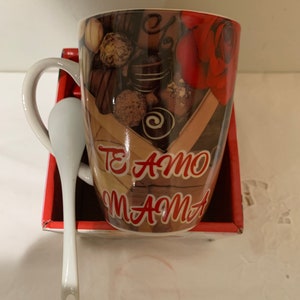 Tea-amo ( Te Amo ) Love You 11 ounce Tea Mug