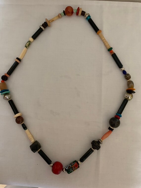 CLEARANCE**INFINITY Hand Made Multi-Colored Wood … - image 1