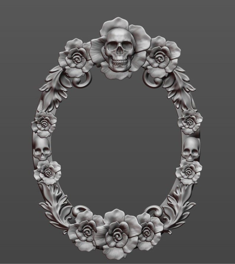 3D STL File Gothic Frame to Print. Digital File Only. Etsy