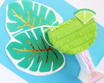 Margarita Mini Pinata, Set of 6 Party Favors