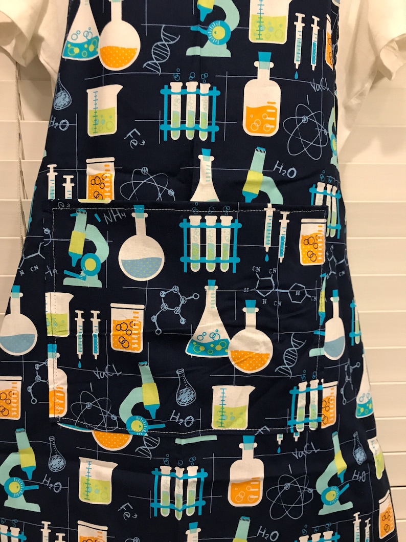 Scientist Apron / science experiment apron / beakers / Etsy