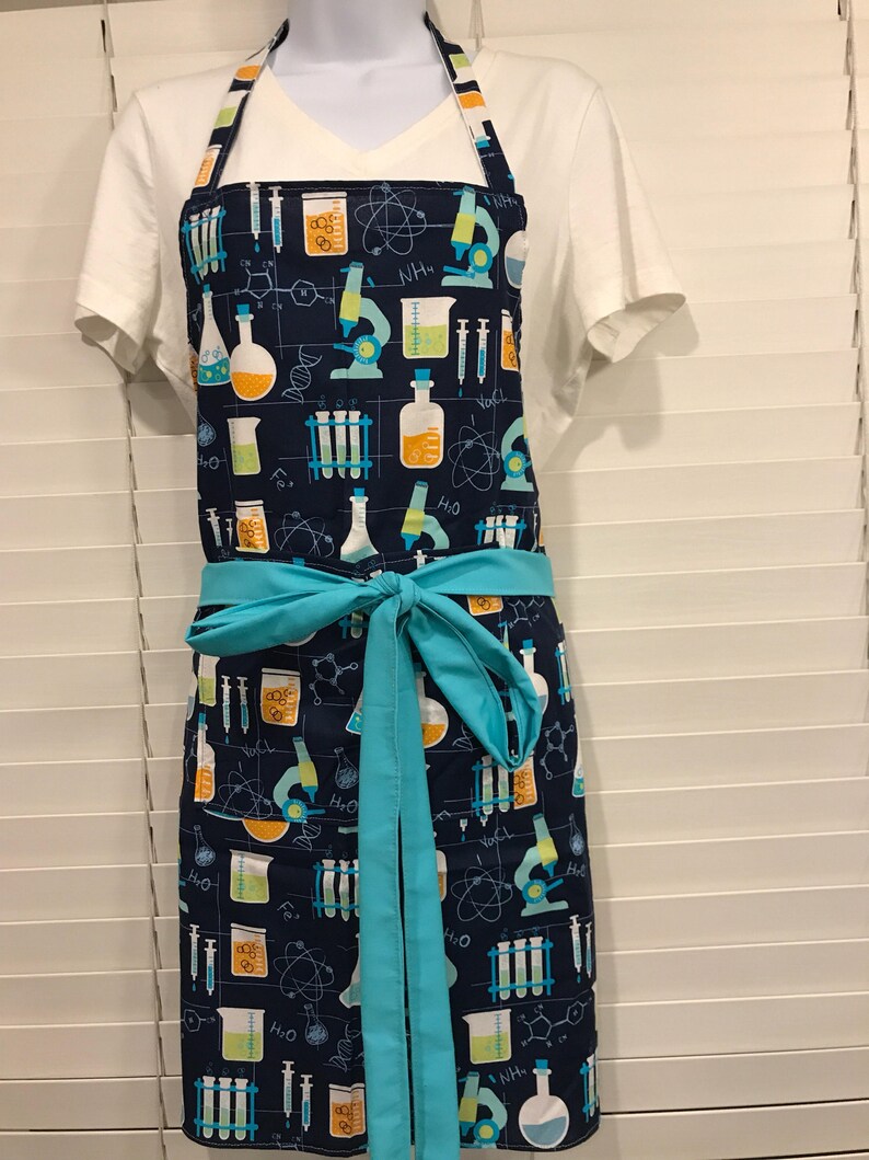 Scientist Apron / science experiment apron / beakers / Etsy