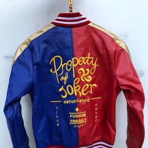 Harley Quinn cosplay Jacket Halloween Original High Quality costume comicon  holiday