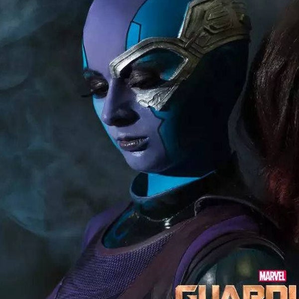 Disfraz de cosplay de Nebula Galaxy Guardian Galaxy