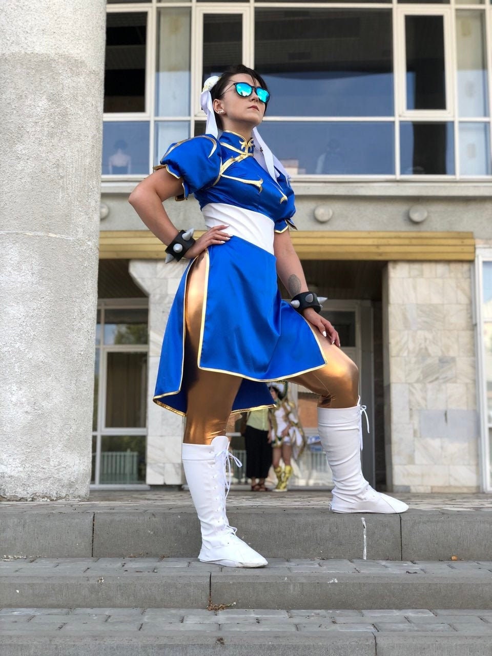 Apellido Ewell bicicleta Chun li outfit - Etsy España