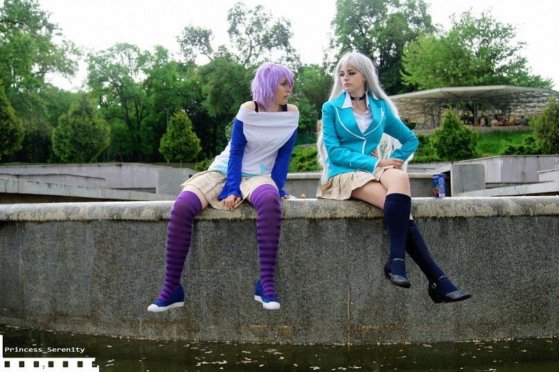 ロザリオとバンパイア 白雪みぞれ 雪女 制服 コスプレ衣装 - Etsy 日本