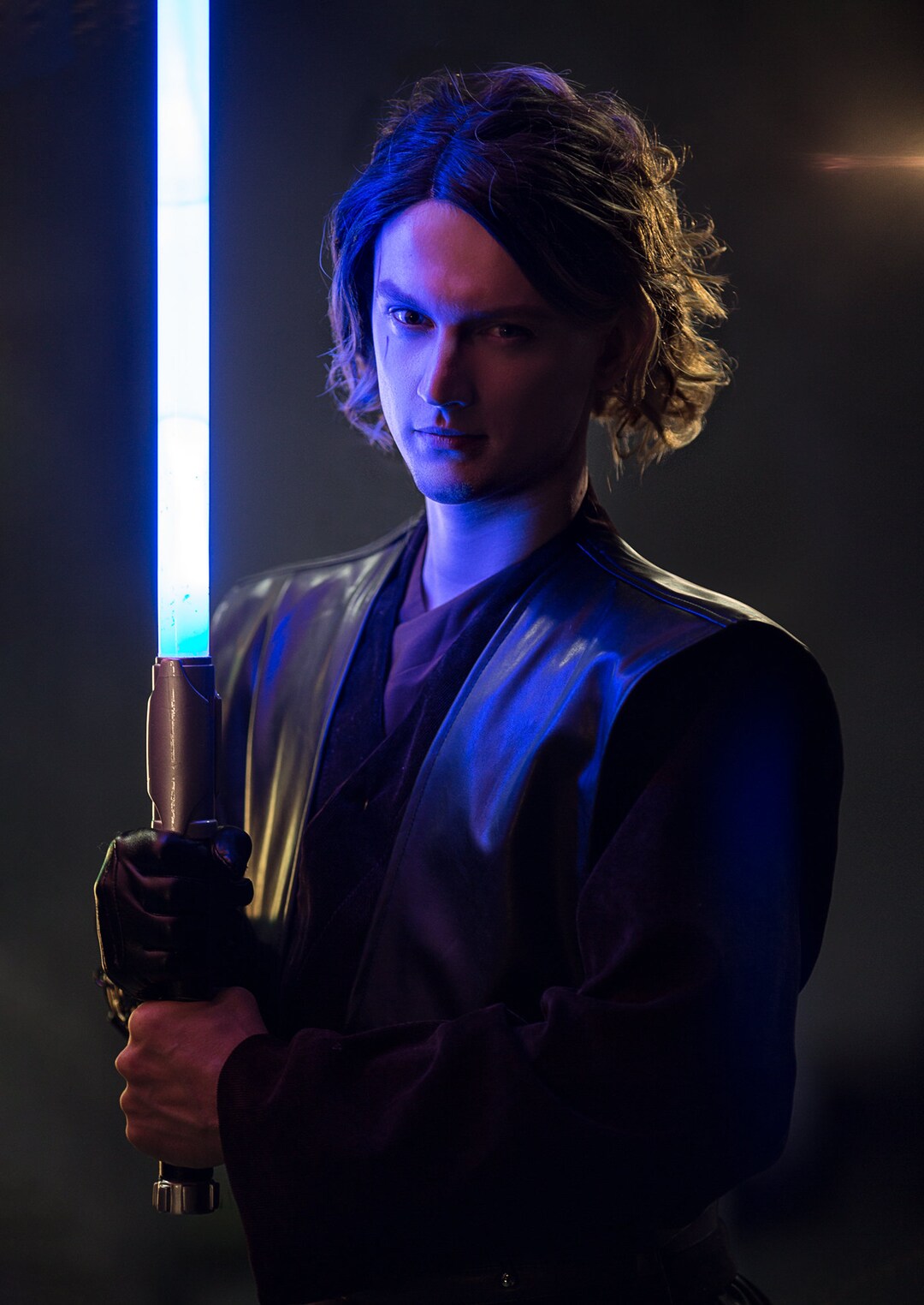 Cinturón Anakin Skywalker Para Cosplay – Cuero PU Ajustable, Tallas S-L, Para Halloween Y Convenciones