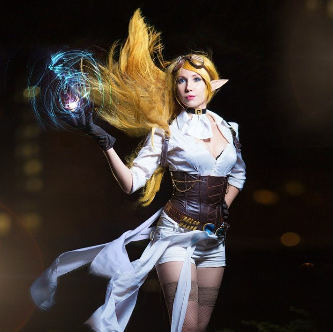 Janna Hextech Legends Cosplay Costume League - Etsy