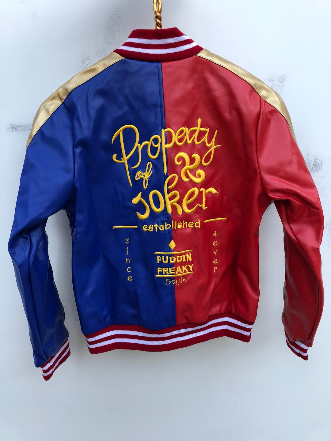 Harley Quinn Cosplay Jacket Halloween Original High Quality Costume