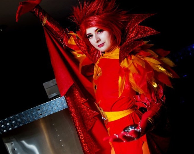 Calcifer Howl's Moving Castle Anime Cosplay Red Fire Costume - Etsy