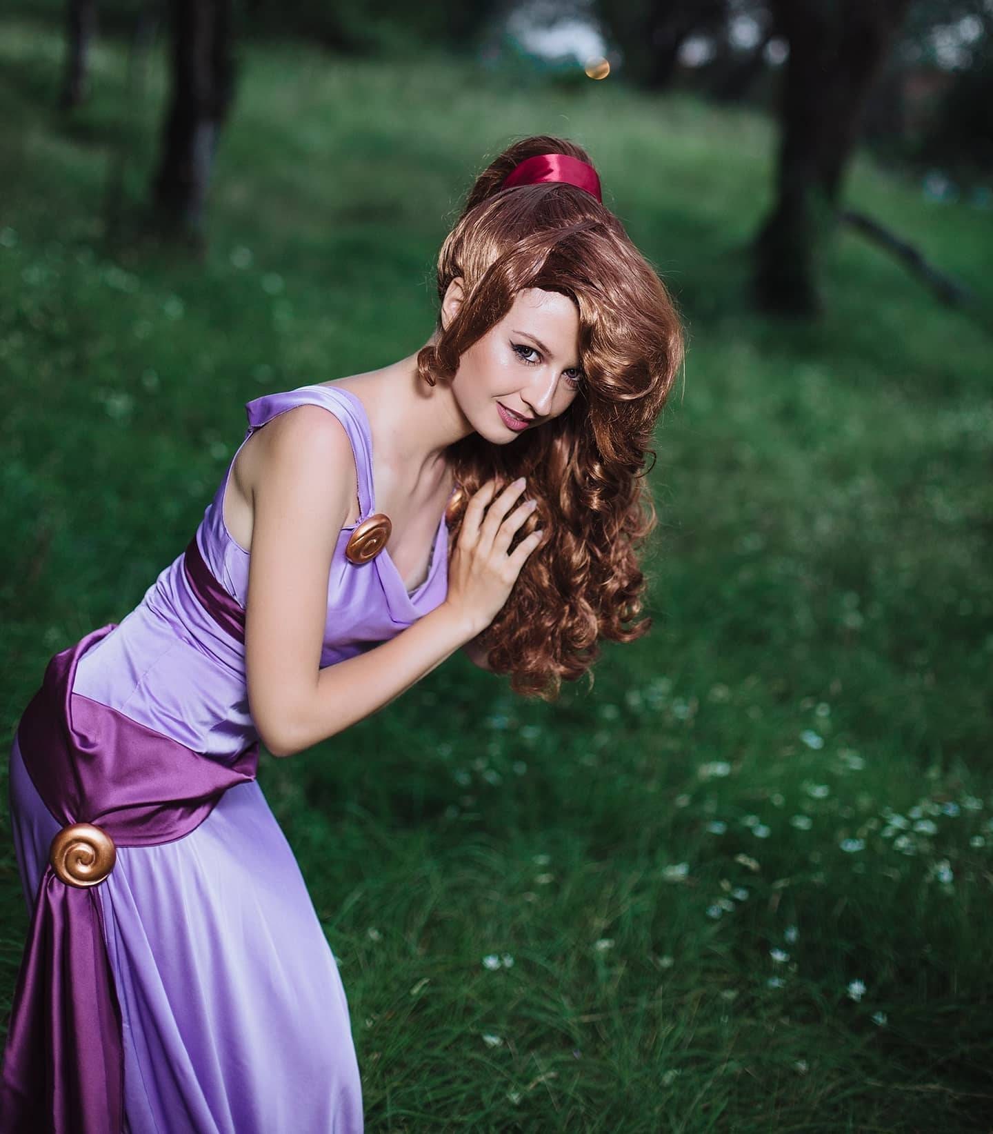 Megara Meg Princess Hercules Cosplay Costume Etsy