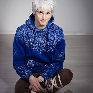 Jack Frost hoodie halloween guardians High Quality cosplay cartoon gift holiday