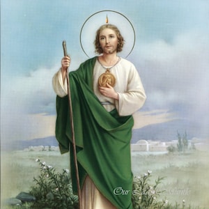 8x10 Saint Jude Thaddeus Picture Print | Italy
