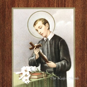 Saint Gerard Majella, Patron of Expectant Mothers - 7&quot; x 9&quot; Unframed Vintage Catholic Print Picture from Italy