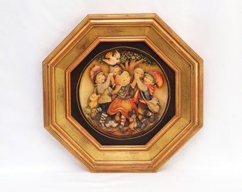 Excellent ANRI Juan Ferrandiz Hand Carved 'spring Dance' Jubilee