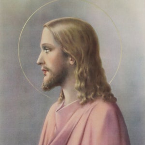 8x10 JESUS CHRIST Catholic Religious Print by Zandrino | Italy