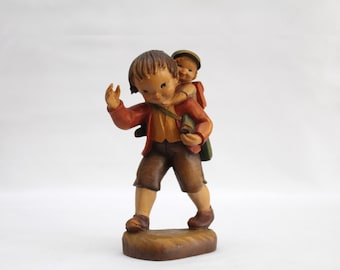 アンリ人形 Ferrandiz ◇希少 7.5㎝ 【ピエロとドラマー】 アンリ人形