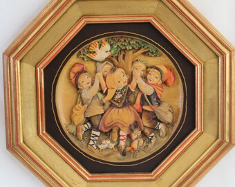 Excellent ANRI Juan Ferrandiz Hand Carved 'spring Dance' Jubilee