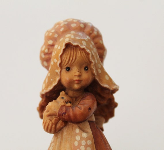 木製　置物　ANRI 4/400 Sarah Kay Excellent 4