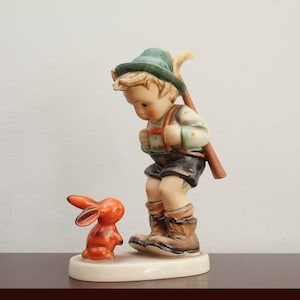 Good 7" Hummel Goebel 'Sensitive Hunter' Figurine (HUM 6/0) | TMK-5 | W. Germany