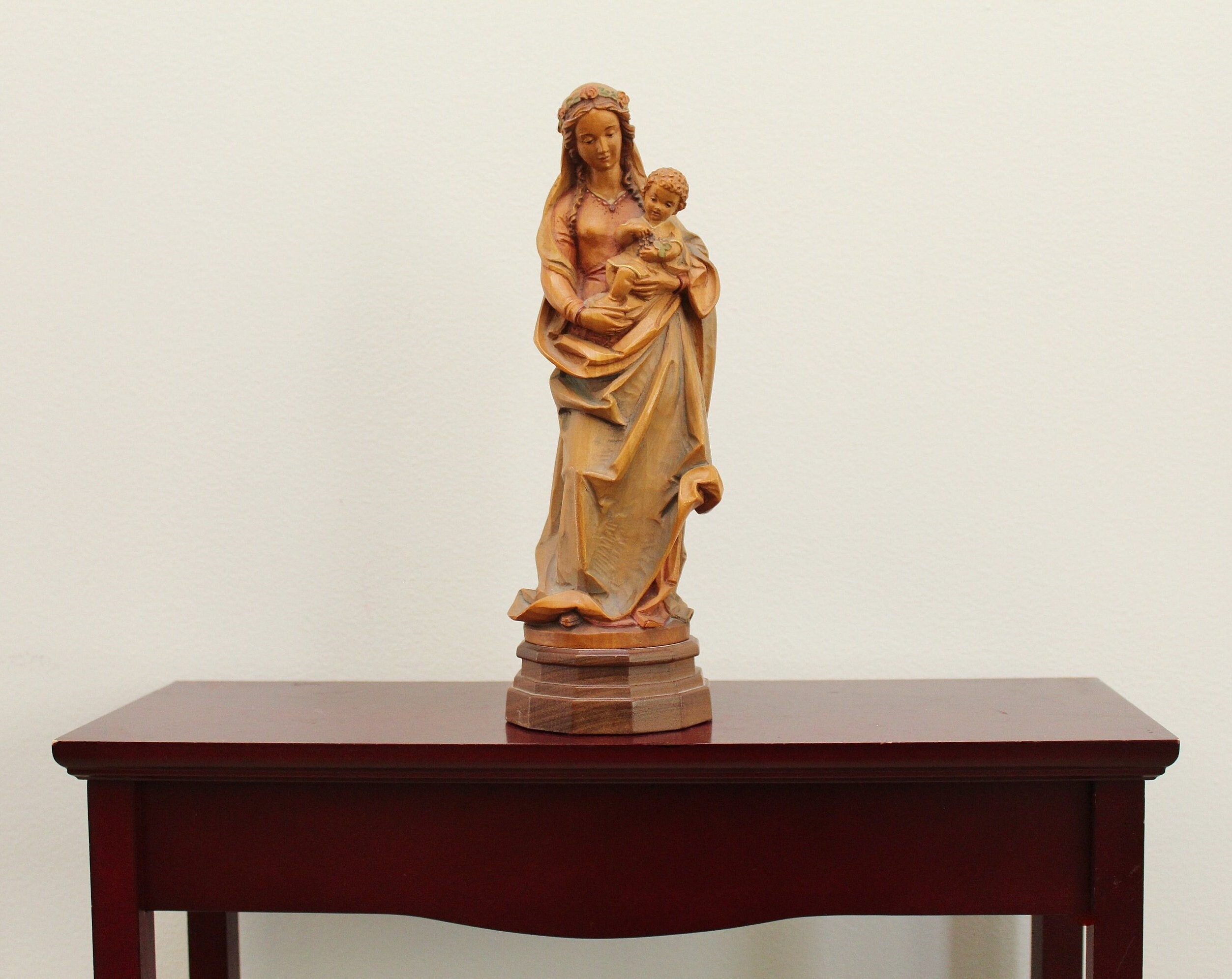 Anri Virgin Mary - Etsy Anri Virgin Mary - Etsy