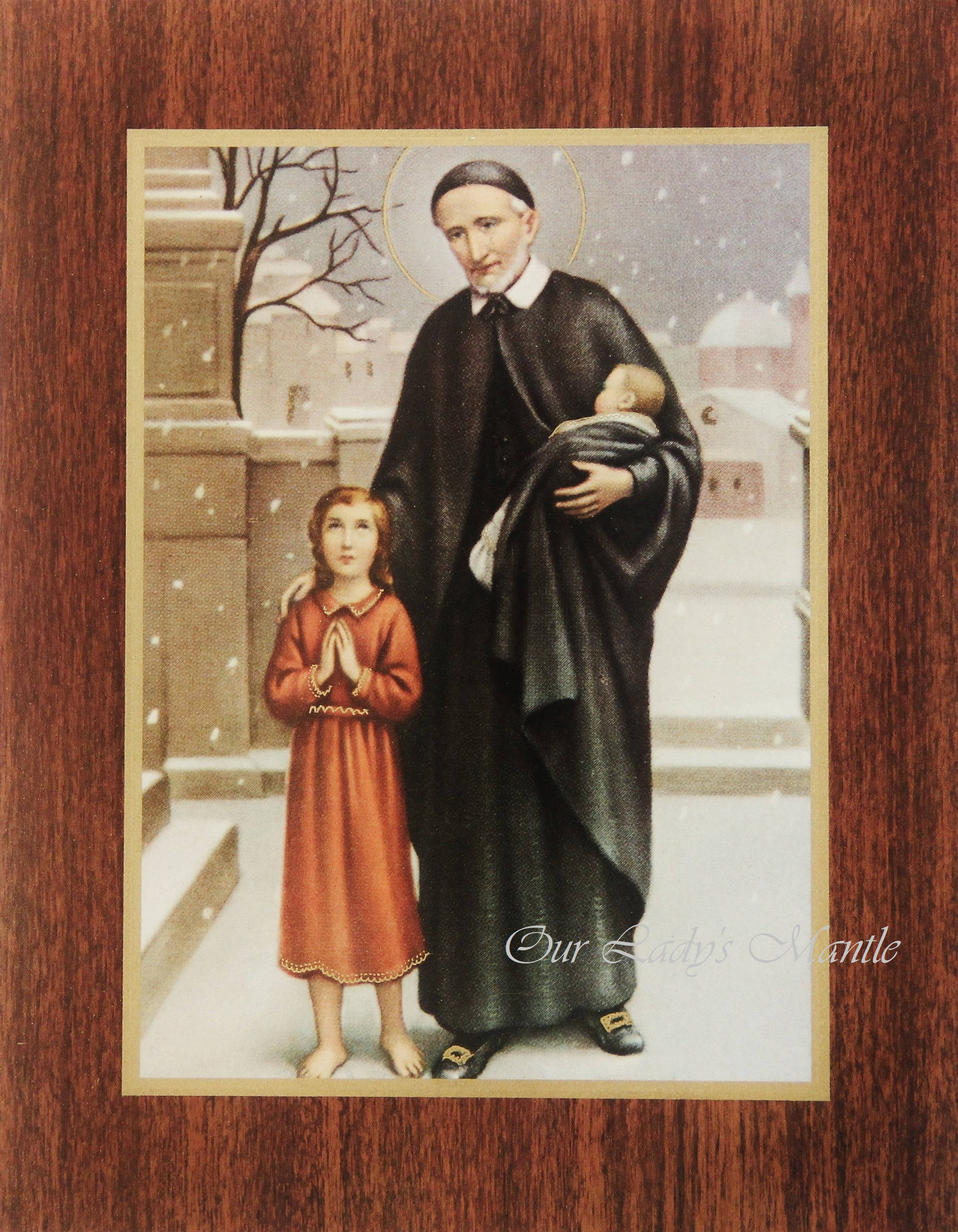 Saint Vincent De Paul 7 X 9 Unframed Vintage - Etsy