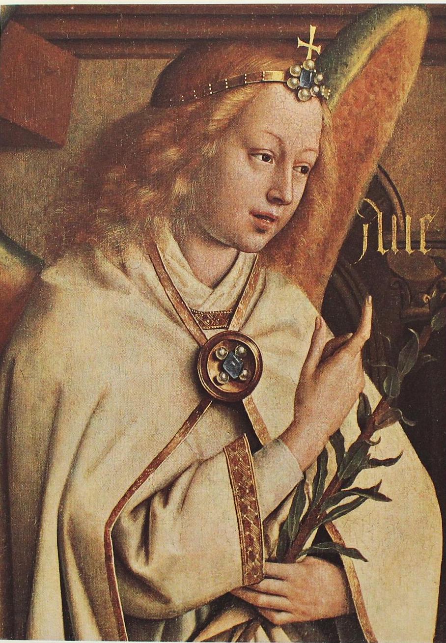 1967 Archangel Gabriel, Angel of the Annunciation Colorplate by