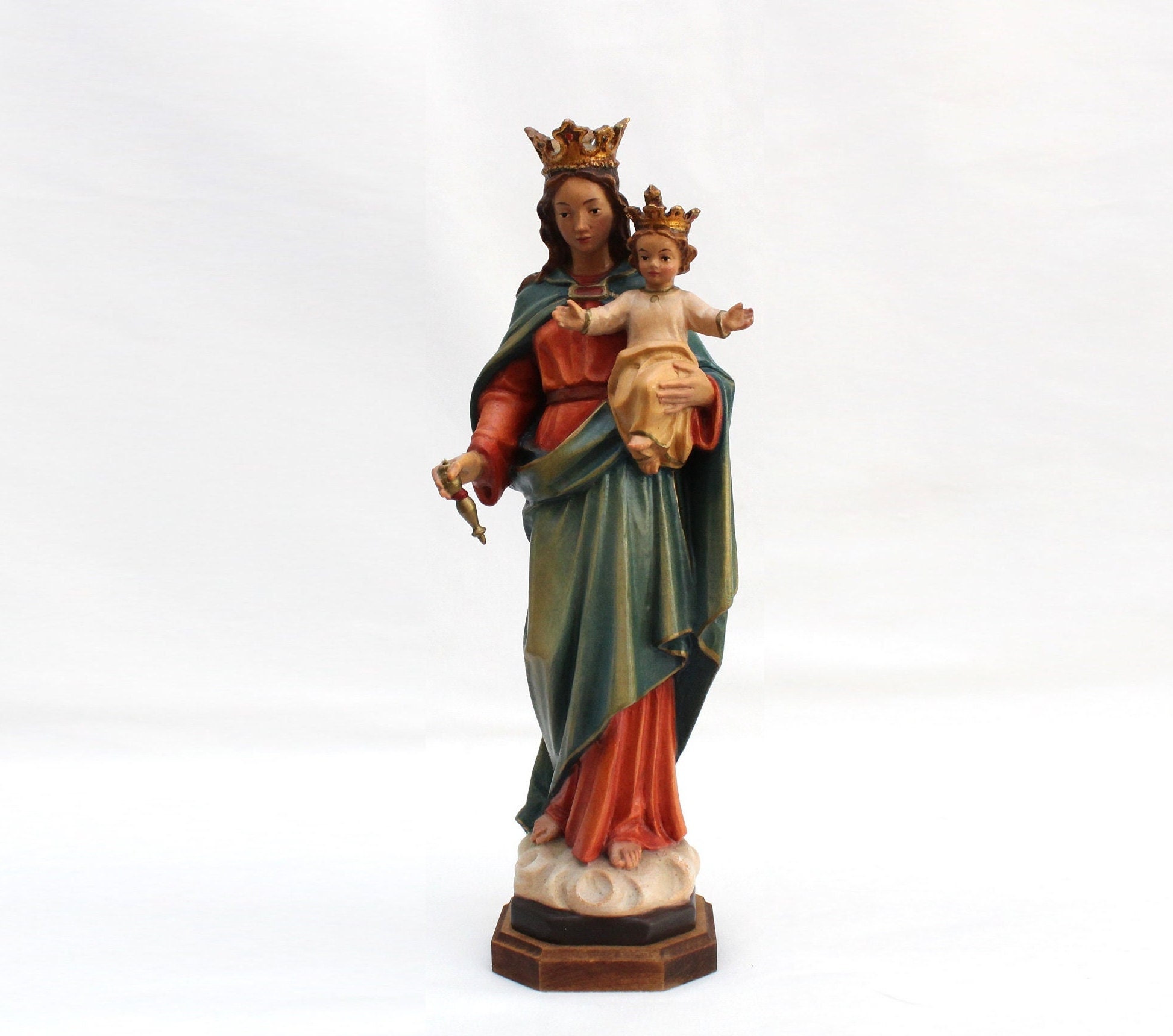 「売約済」聖母マリア像 Wood Carving by ANRI Italy 売約済」聖母マリア像 Wood Carving by ANRI Italy 売約済」聖母