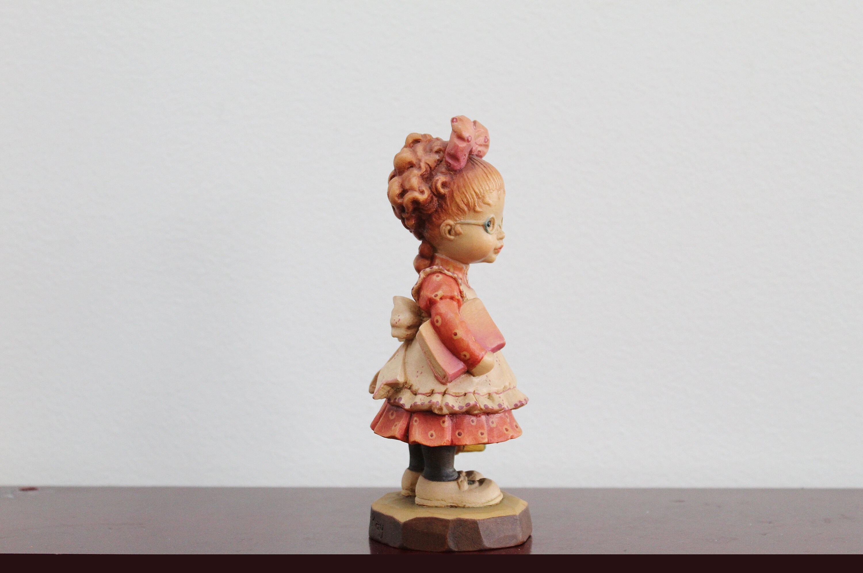 ANRI Sarah Kay 木彫り人形 997/4000 Vintage ANRI Sarah Kay Figurine