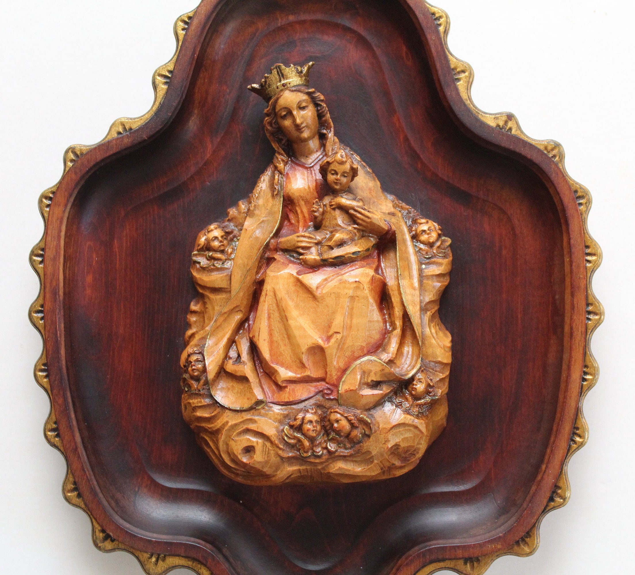 アンリ人形　ANRI ◆希少◆11㎝　【God’s Little Helper】 Anri Hand Carved Wood Figurines – Page 5 – HummelsAndMore